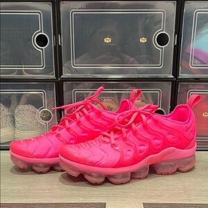 Nike Pink VaporMax Plus Sneakers